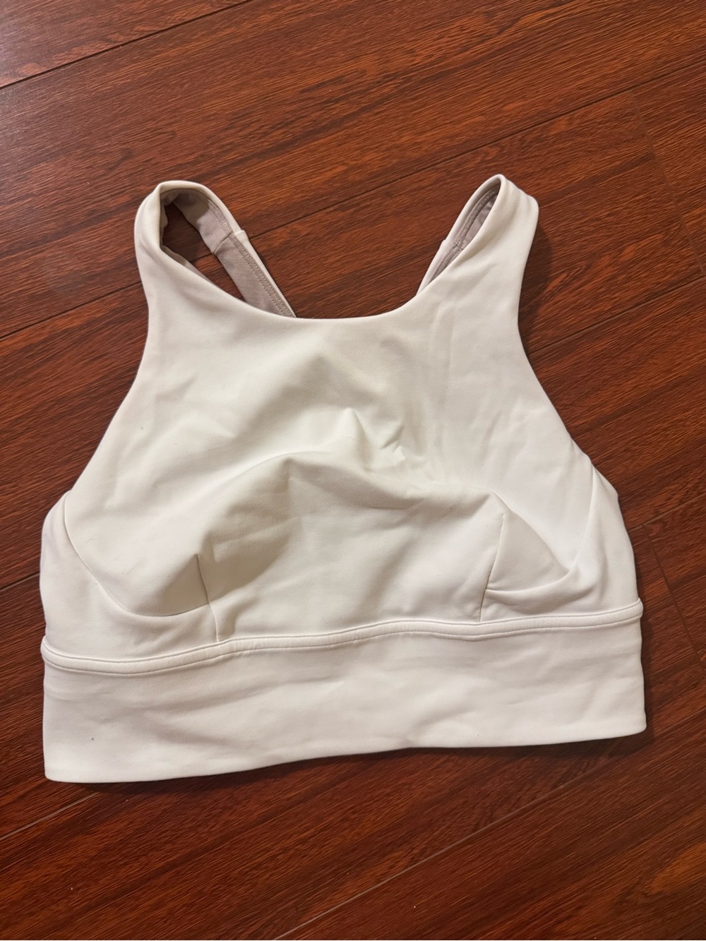 lululemon athletica High-Neck Sports Bra - white
